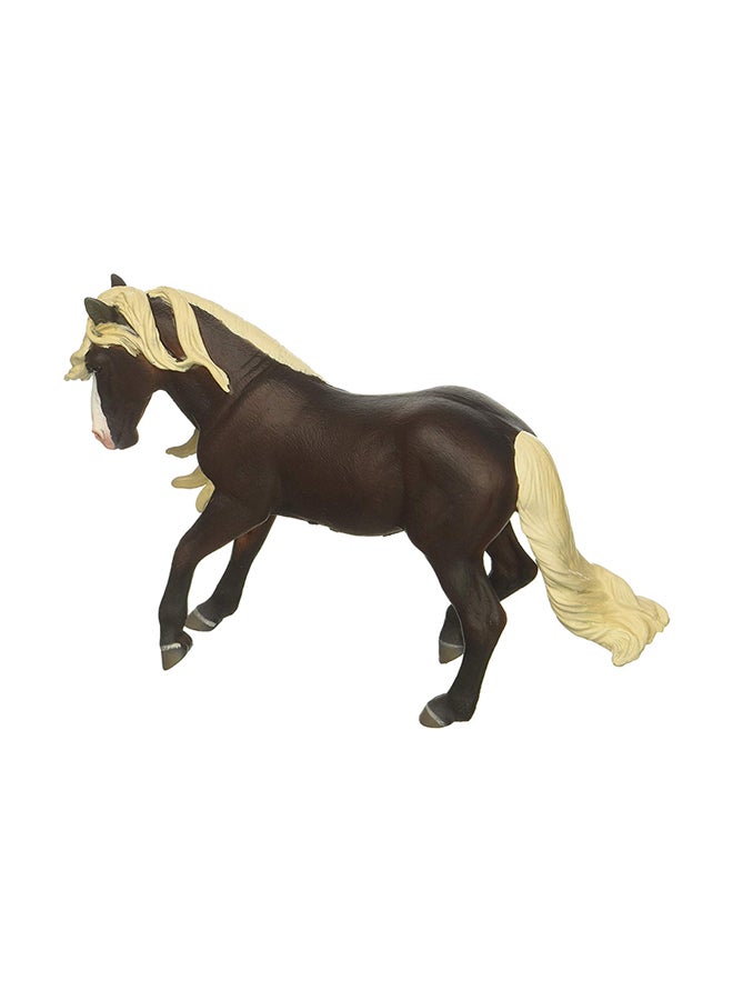 Black Forest Horse Stallion Animal Figure