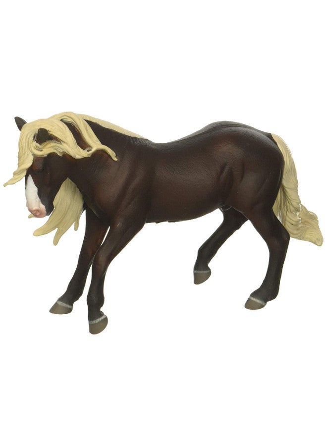 Black Forest Horse Stallion Animal Figure