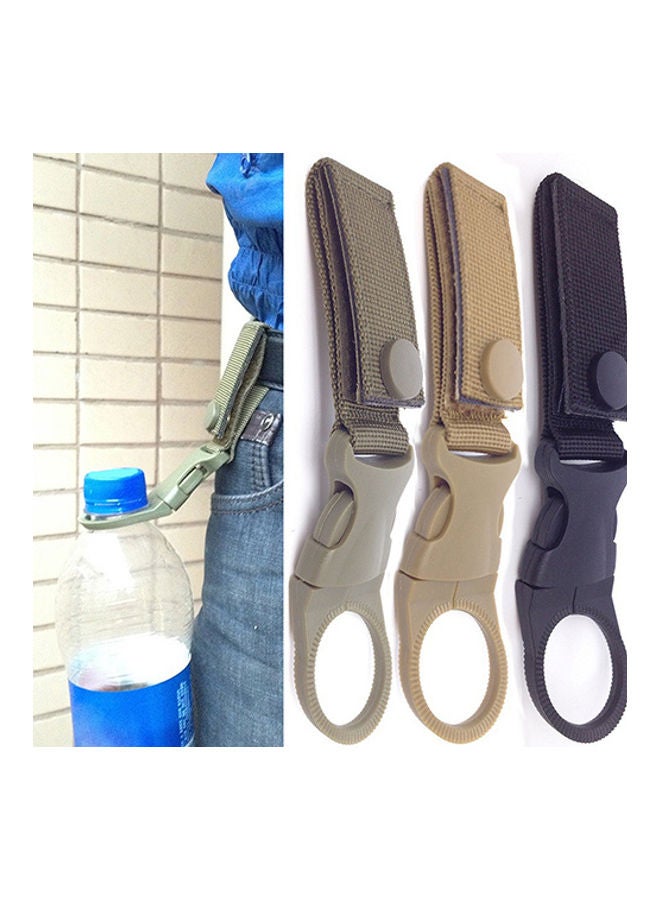 Outdoor Military Nylon Key Hook Hanging Belt Clip Kits Webbing Molle Buckle 20 x 10 x 20cm