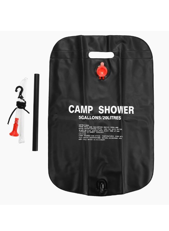 Solar Energy Heated Camping Shower Bag 20Liters