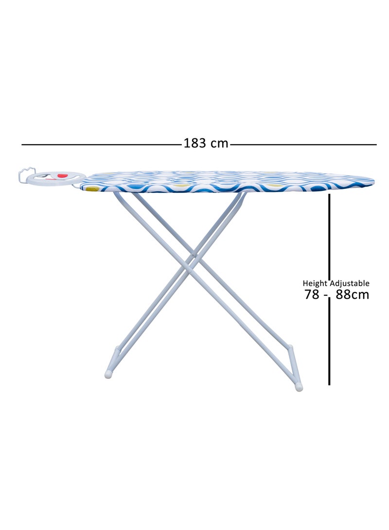 Ironing Board - Smooth and comfortable ironing, Non-Slip Feet 107cm x 36cm - Whirl