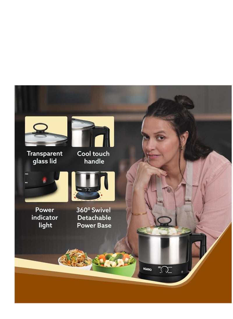 Agaro esteem multi kettle 1.2 Litre