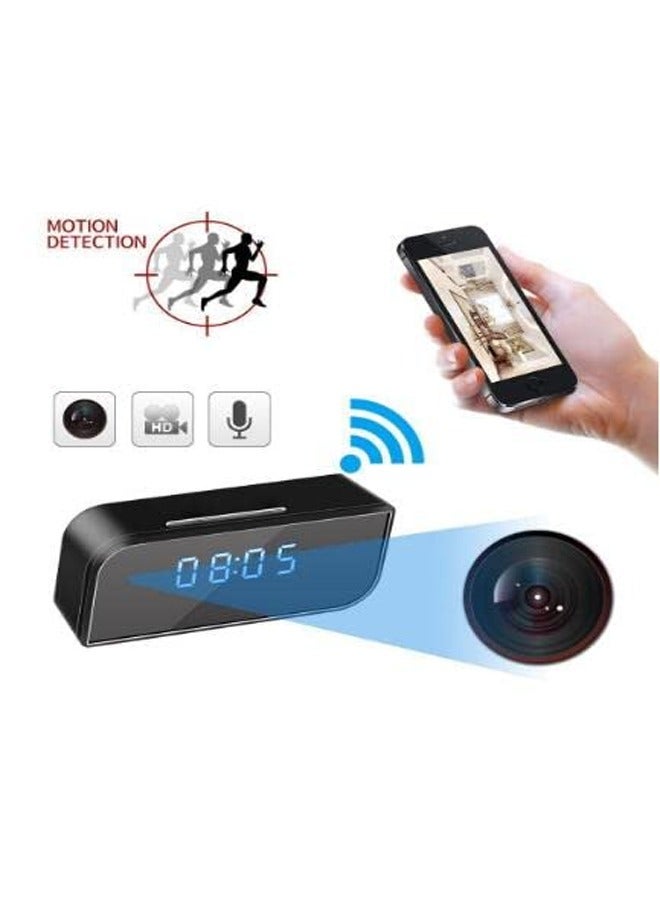 WiFi Mini Hidden Camera Alarm Clock HD 1080P Video Recorder Night Vision Motion Sensor Home Security DVR IP Nanny Cams Spy Camera