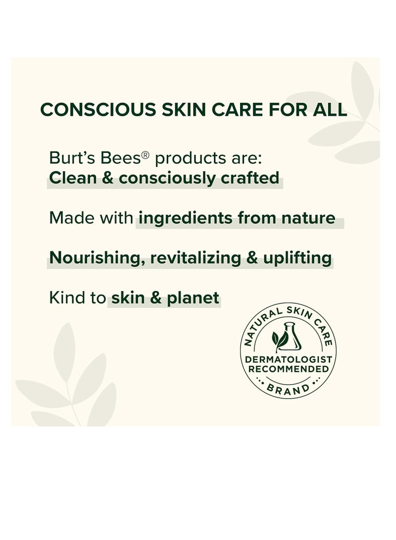 Burt's Bees Cucumber & Mint Face Wipes, Mothers Day Gifts for Mom for All Skin Types, Refreshing Makeup Remover & Facial Cleansing Towelettes, 30 Ct. (3-Pack)