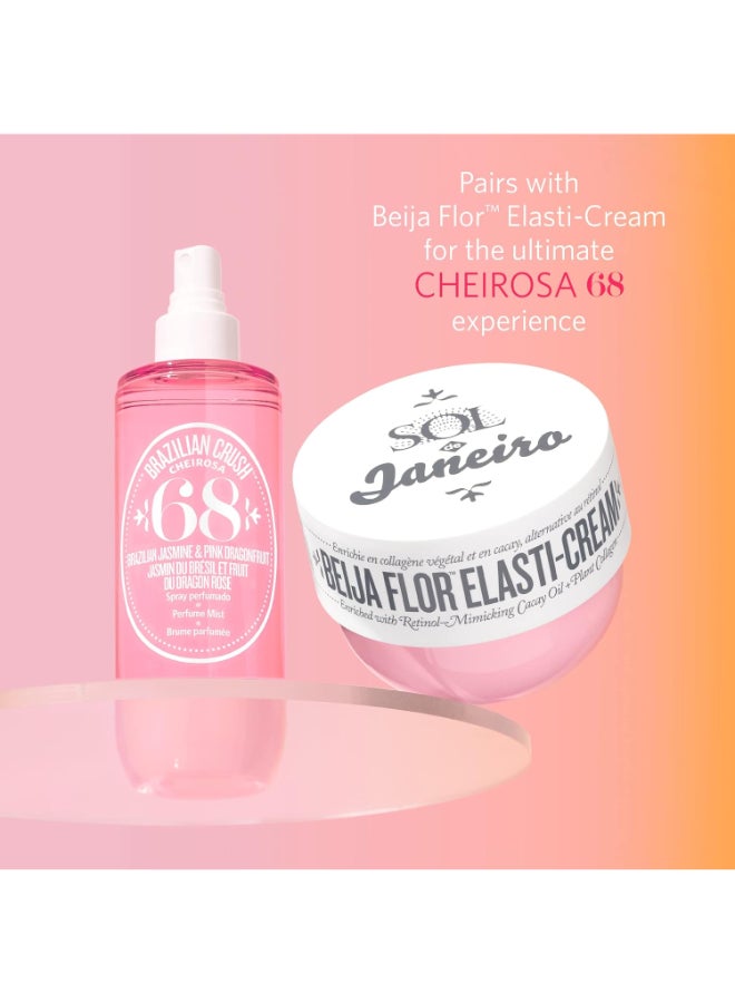 Brazilian Crush Cheirosa 68 Perfume Mist Spray - Brazilian Jasmine & Pink Dragonfruit 240ML