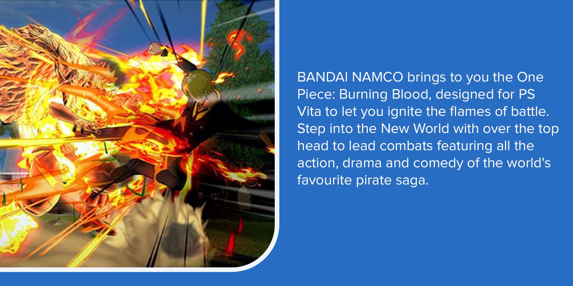 One Piece: Burning Blood (Intl Version) - Fighting - PlayStation Vita