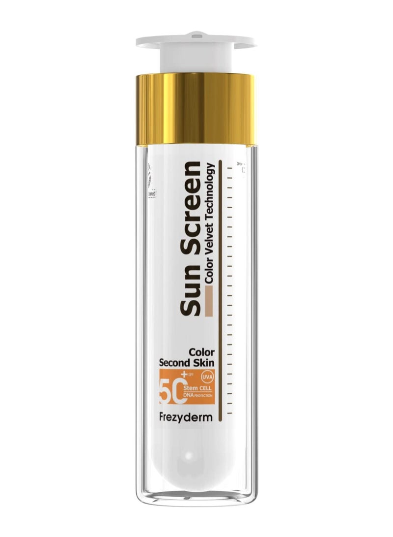 Frezyderm SPF 50+ Color Velvet Face Sunscreen 50ml