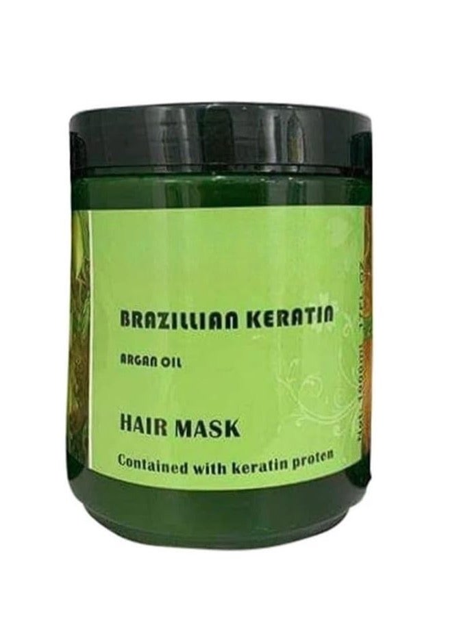 Brazilian Keratin, Hair Mask with Argan Oil, 1L - 1000g