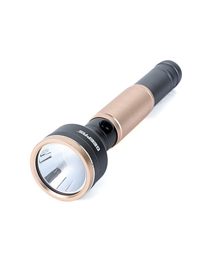 Geepas Rechargeable Led Flash Light With Power bank 216 Mm