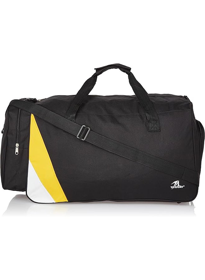 TA Sport GB2J-1A Sports Bag, 65 cm x 29 cm x 30 cm Size, Black/Yellow/White