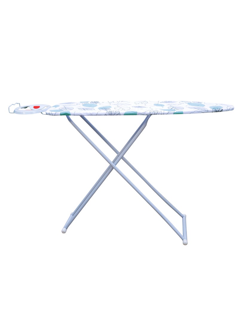 Ironing Board - Smooth and comfortable ironing, Non-Slip Feet 107cm x 36cm - Petals