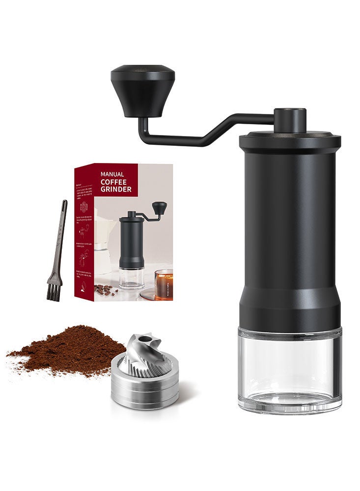 Manual Coffee Grinder CNC Precision Stainless Steel Grinding Core, 25g Large Capacity Bin, Fresh Flavor Preservation, Effortless Use and Cleaning, Portability Perfected