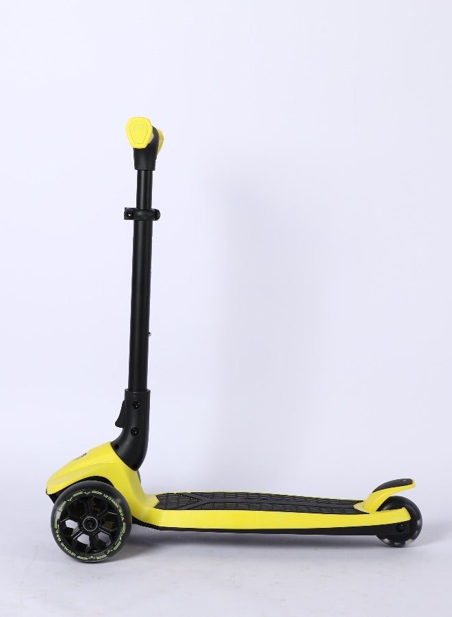 Lamborghini Kids Scooter - 3-Wheel, Adjustable Height, Foldable, Luminous Led Wheels, For Ages 3+