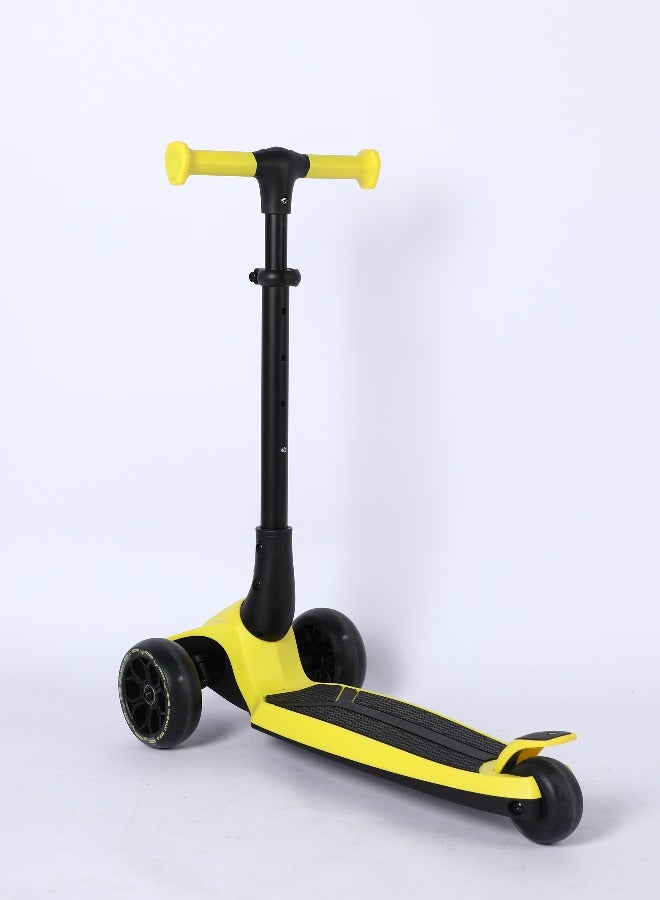 Lamborghini Kids Scooter - 3-Wheel, Adjustable Height, Foldable, Luminous Led Wheels, For Ages 3+