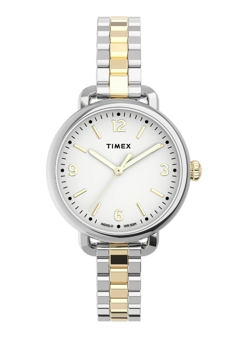 Timex Brass Analog Women's Watch TW2U60200