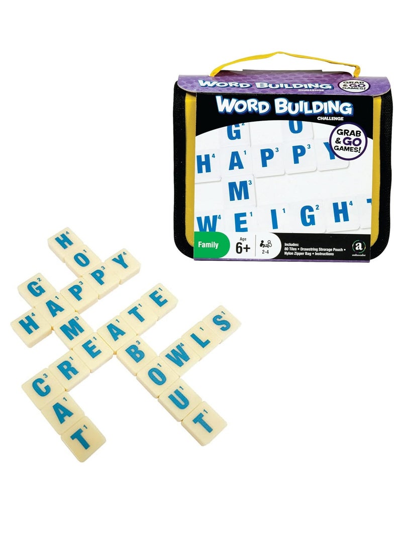 Grab & Go Games - Travel Word Building Challenge