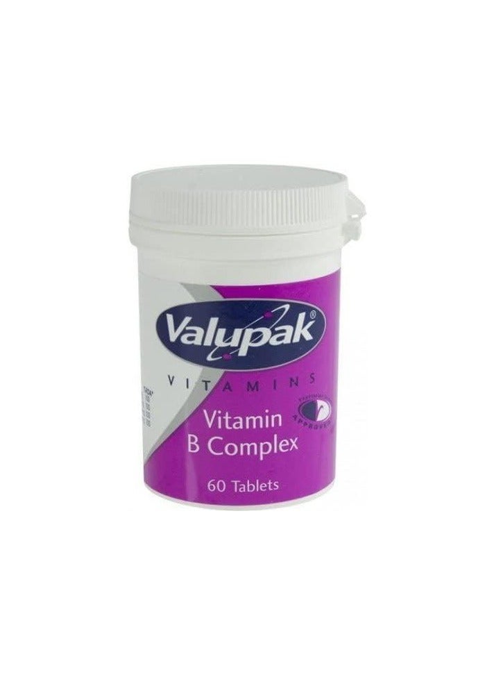 Valupak Vitamin B Complex 60 Tablets