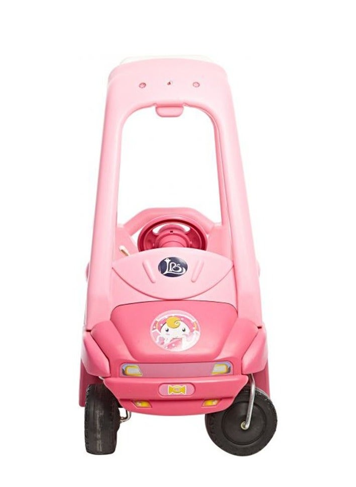 Baby Kids Four Wheel Playground Rideon -Pink