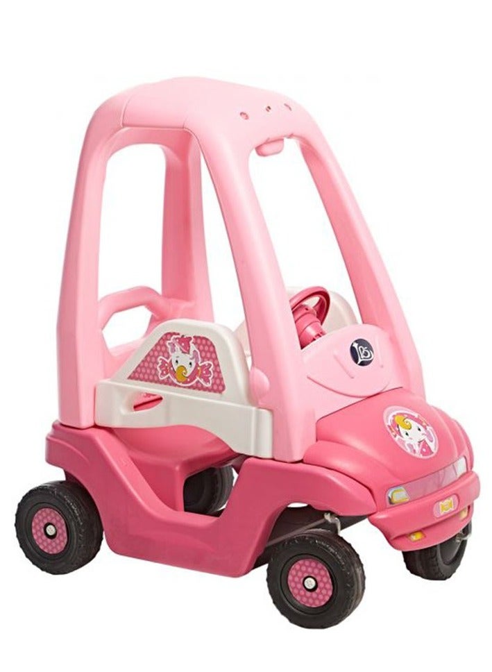 Baby Kids Four Wheel Playground Rideon -Pink