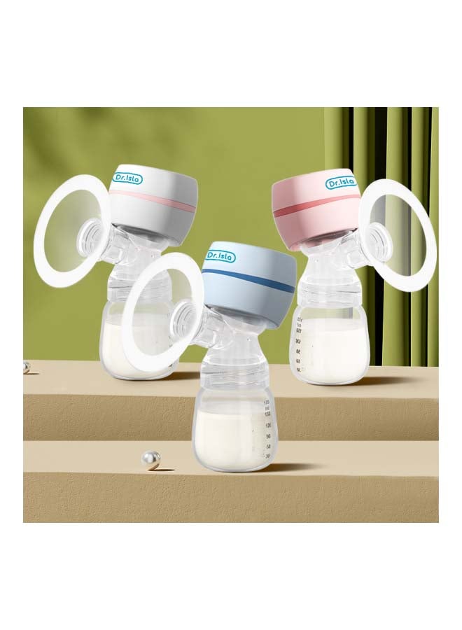 Electric Silent Breast Pump Massager Rechargeable White