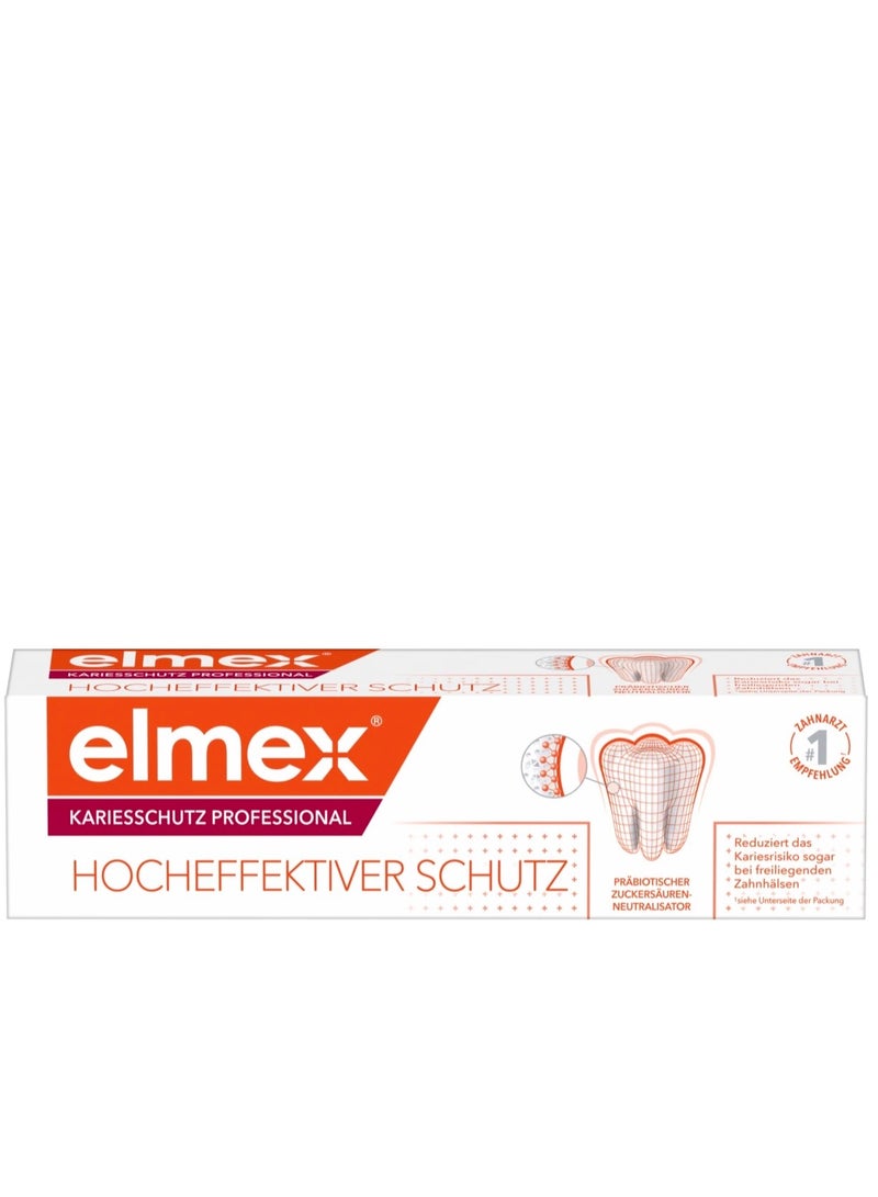 Elmex Toothpaste Caries Protection Professional, 75 ml