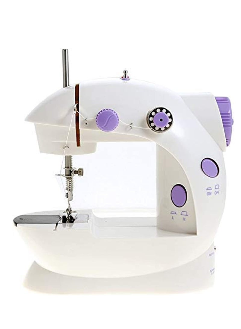 SHOWAY Double Thread 2 Speed Mini Sewing Machine [FHSM-202] - For Basic Stitching Only