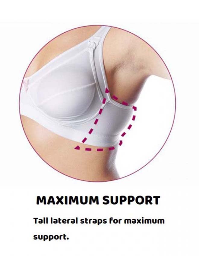 Cotton Stretch Nursing Bra 5D, Black