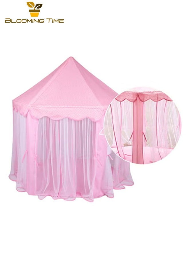 Hexagonal Princess Castle Tent Indoor And Outdoor Play House