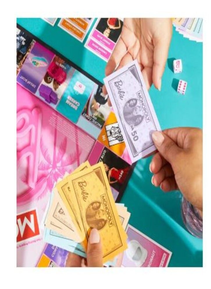Monopoly Barbie Edition Board Game