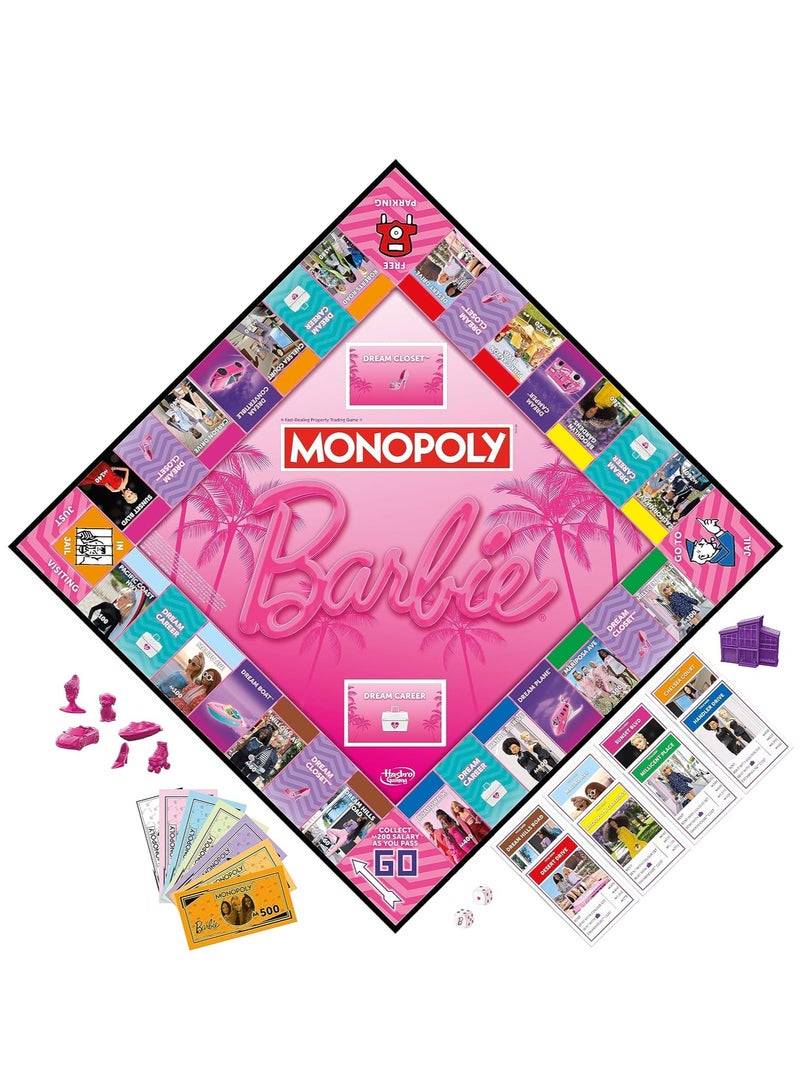 Monopoly Barbie Edition Board Game