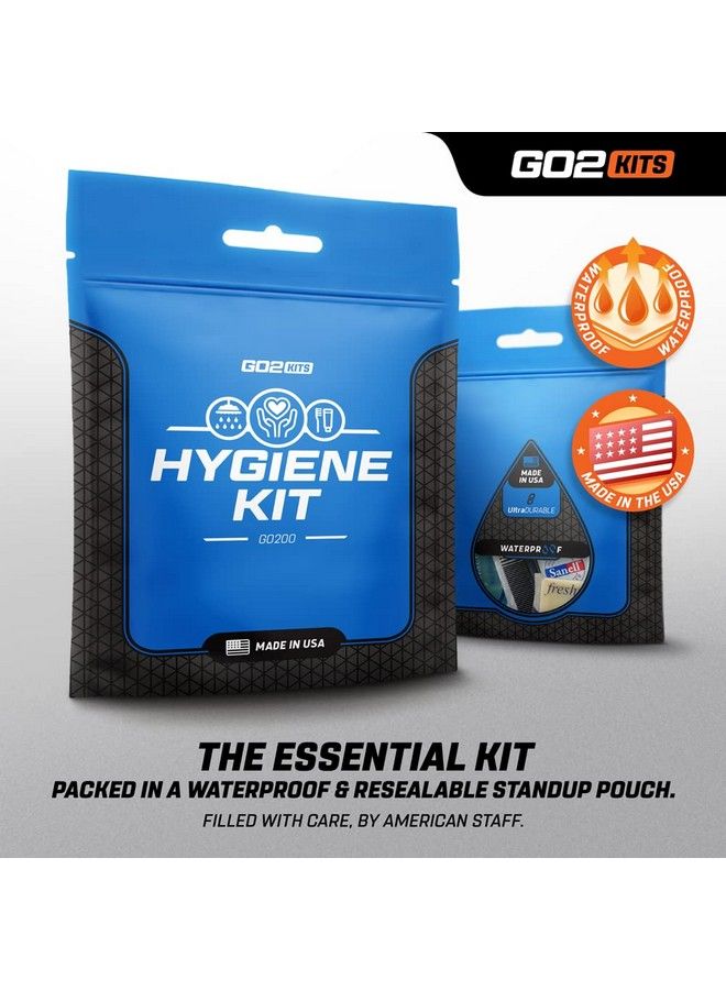 Hygiene Toiletry Ppe Kits For Travel Business Charity Made In Usa (5 Pack)