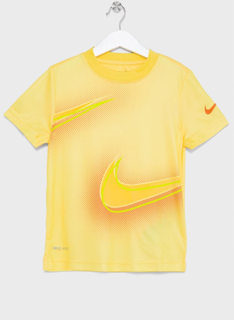 Infant Stacked Up Swoosh T-Shirt