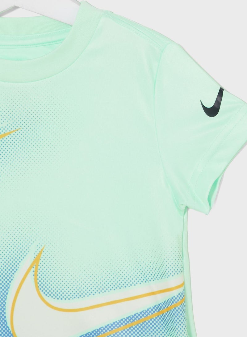 Infant Stacked Up Swoosh T-Shirt