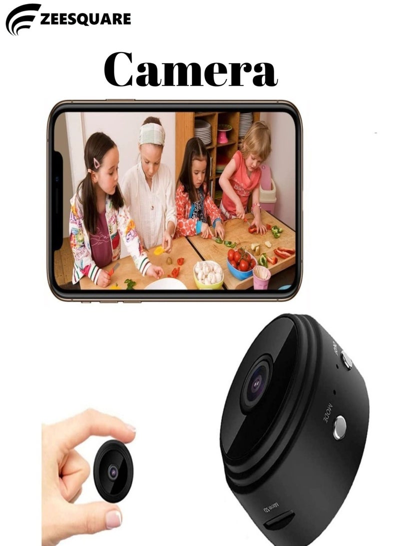 Security Camera For Indoor Home Wireless Rotational View 720P Night Vision Smart Device