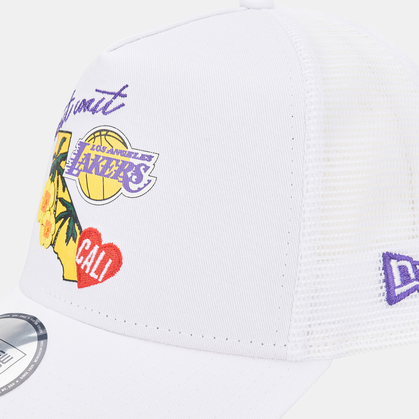 Men's NBA Los Angeles Lakers Logo Trucker Cap