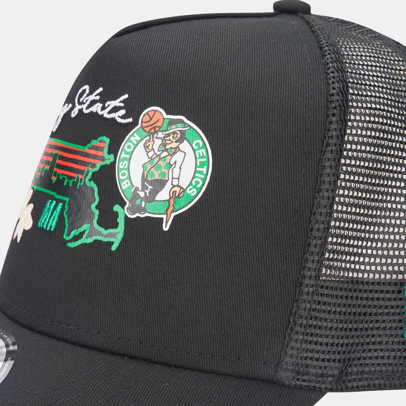 Men's NBA Boston Celtics Logo Trucker Cap