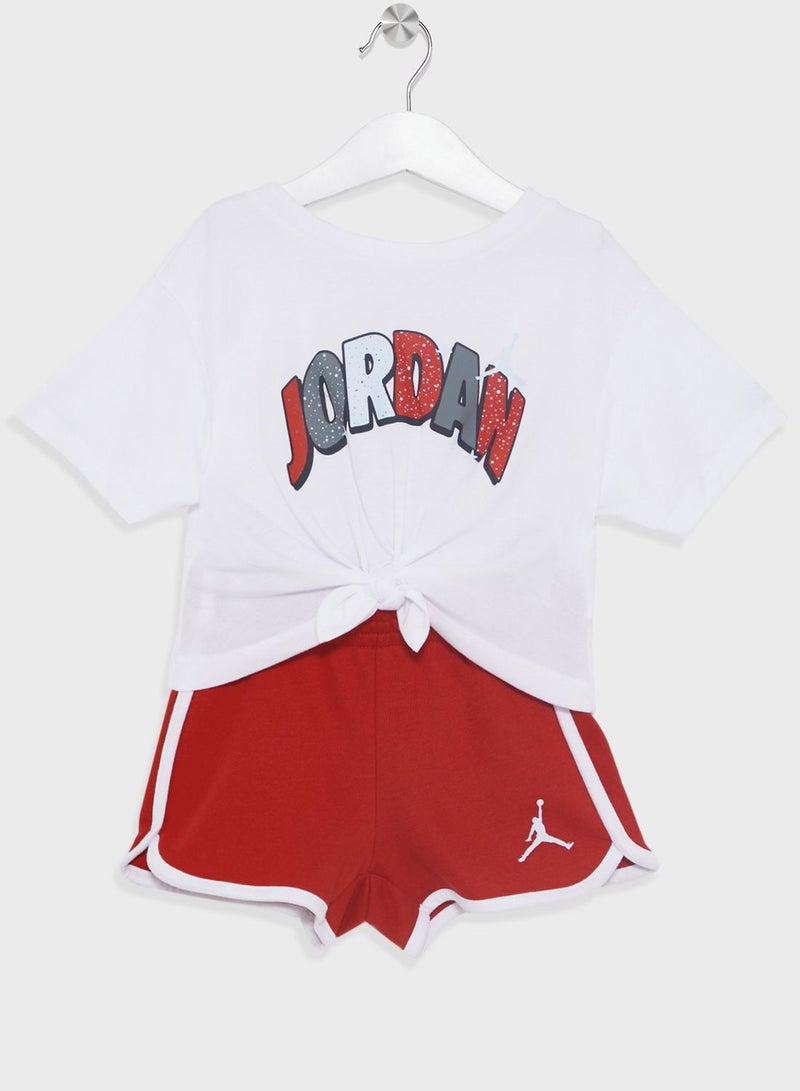 Infants Jordan Jumpman Twinkle T-shirt and Shorts set