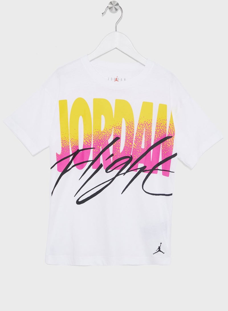 Youth Jordan Flight Rise T-Shirt