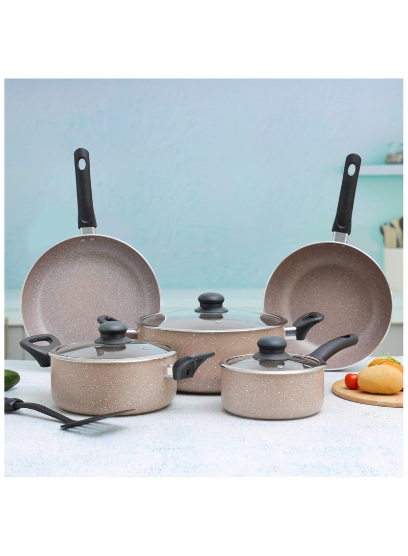Granite Coated Smart Cookware Set, 9Pcs, DC1577BGE