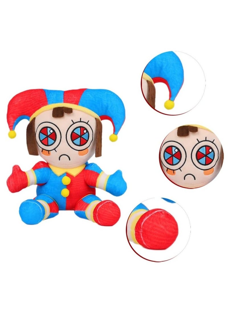 The Amazing Digital-Circus Series Role Doll, Cute Clown Plushies, Joker Plush Toy, Perfect for Home Decor