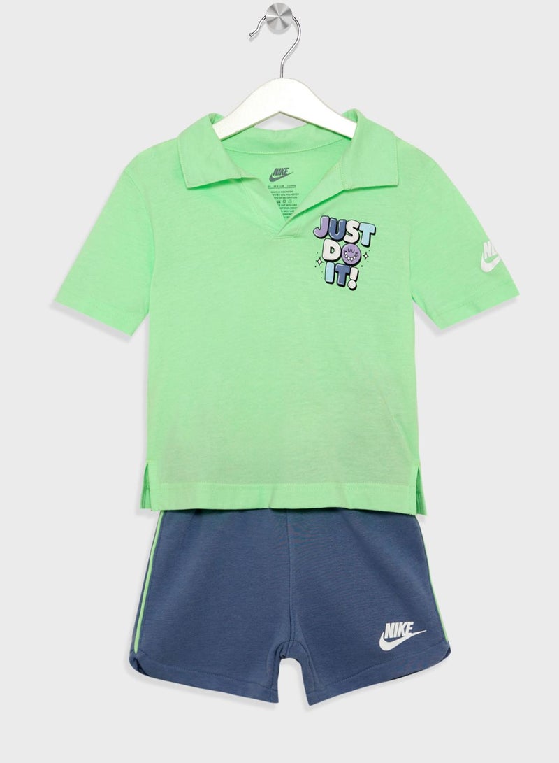 Infant Essential Polo T-Shirt Set
