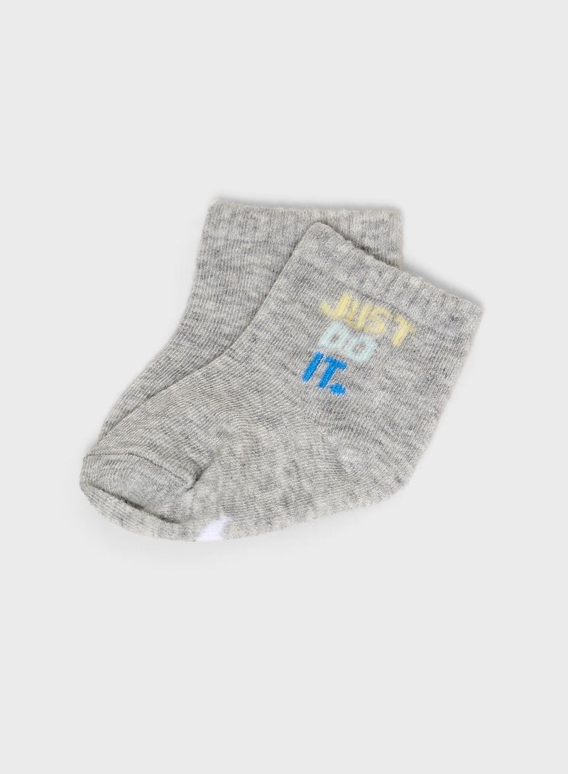 6 Pack Infant Crew Socks