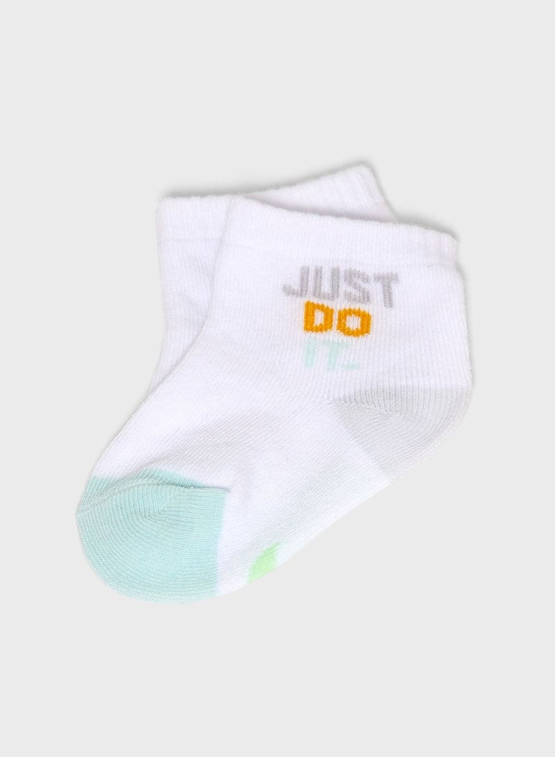 6 Pack Infant Crew Socks