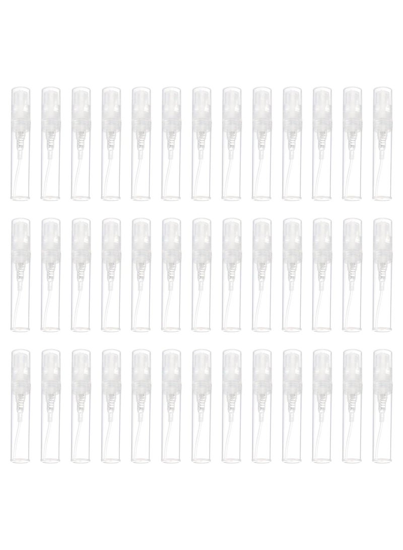 Travel Container 60pcs Perfume Empty Bottles Subpackaging Bottles Cosmetic Supplies Mini Spray Bottles for Office Travel Home 3ML Nebulizer Portable