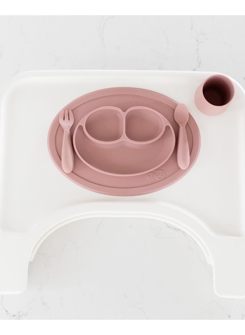 Mini Mat - Baby Plate, Kids Plate, Baby Led Weaning Silicone Plates For Babies - Sienna