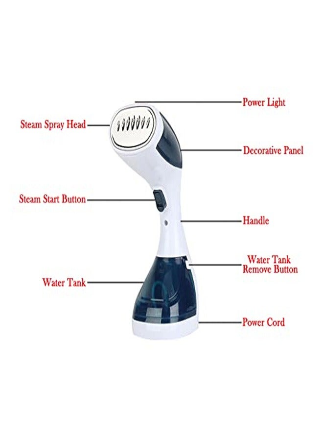 Steam Iron Garment Steamer Handheld Fabric  Travel Vertical  Mini Portable Home Travelling for Clothes Ironing