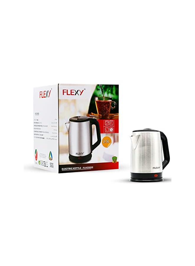 2.5 Litre Concealed Coil Stainless Steel Kettle