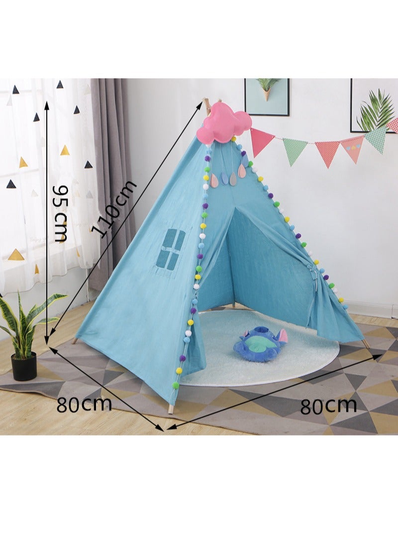 Breathable Foldable Portable Pop Up Unique Design Teepee Play House Tent