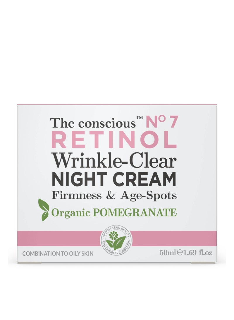 The Conscious Retinol Wrinkle Clear Night Cream