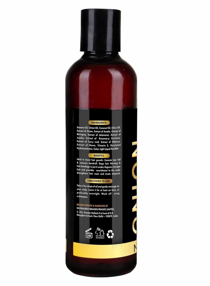 UrbanGabru Onion Oil Made with Natural Ingredients for healthy hair and scalp (250 ml)